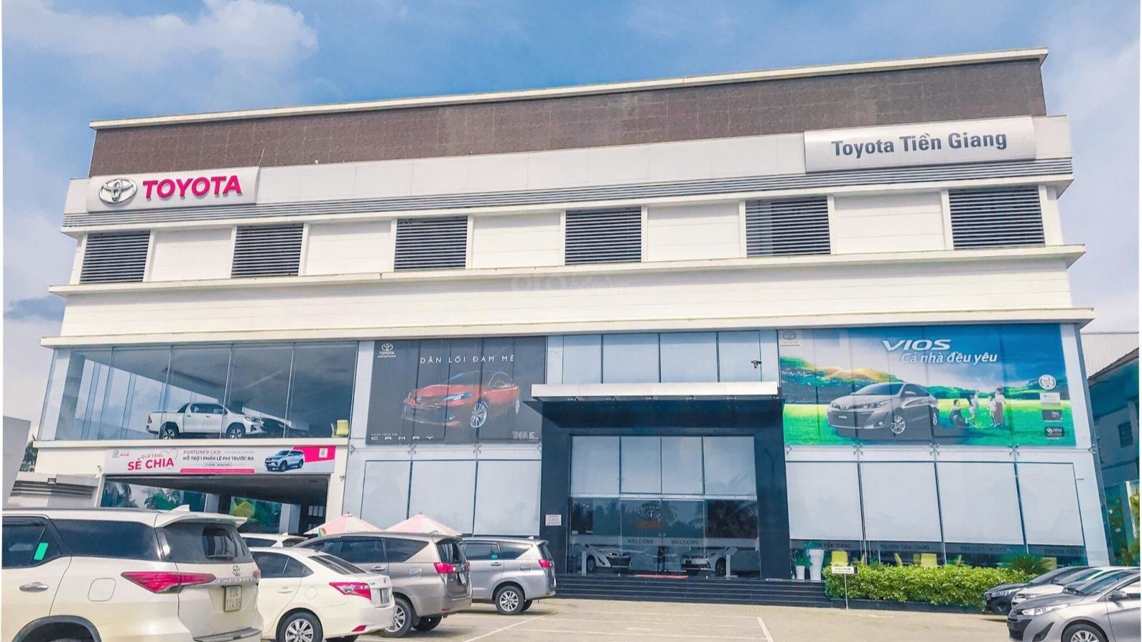 Tiền Giang: Đại lí Toyota Tiền Giang